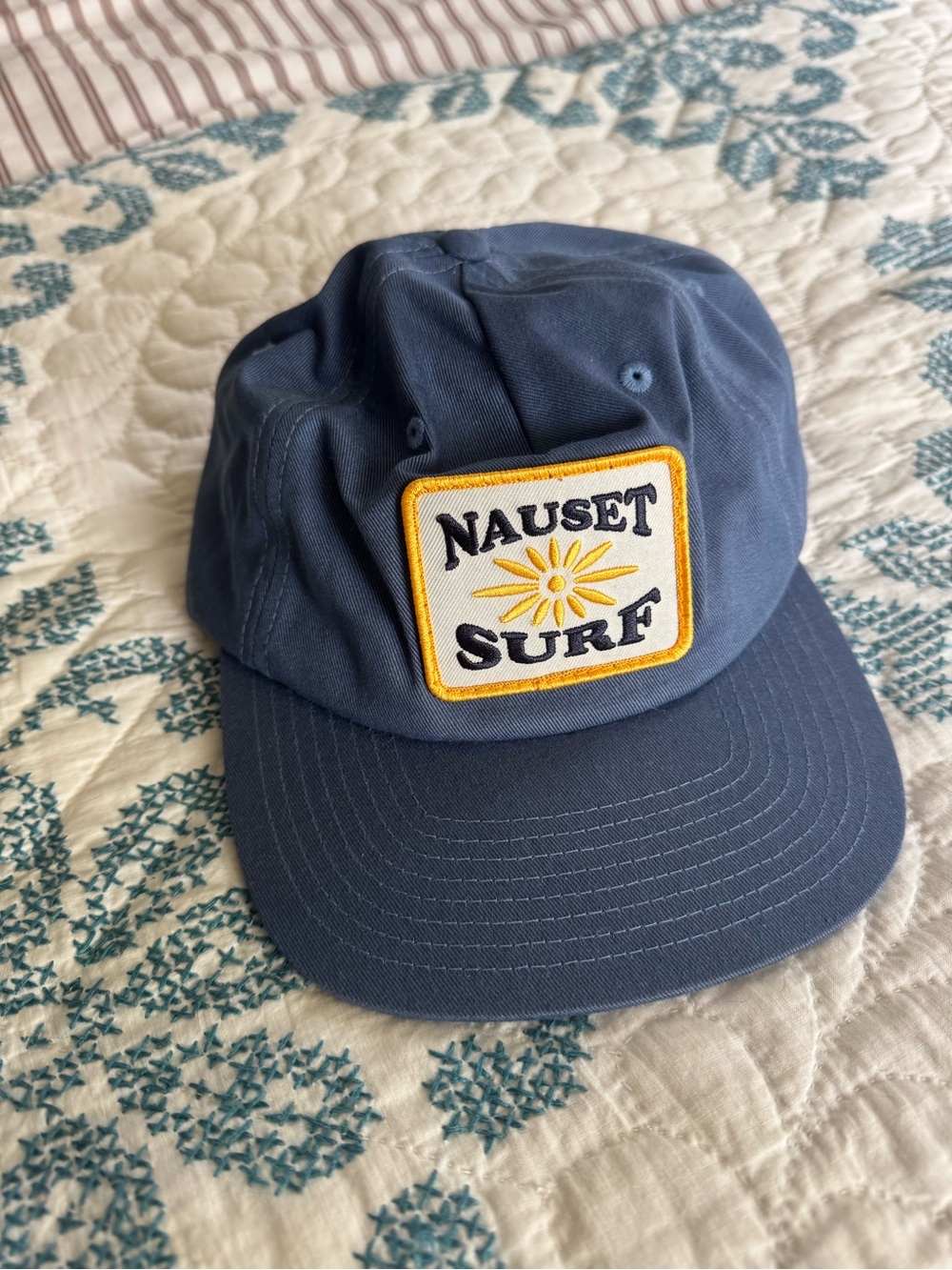 Blue Nauset Surf Patch Hat